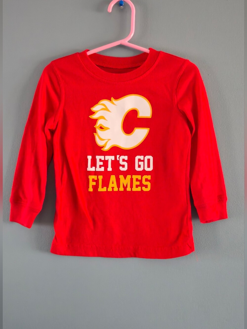 2T Calgary Flames Long Sleeve Shirt